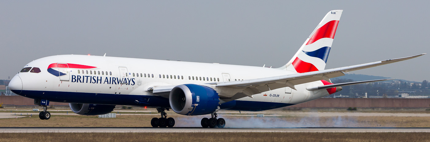 G-ZBJM - British Airways Boeing 787-8