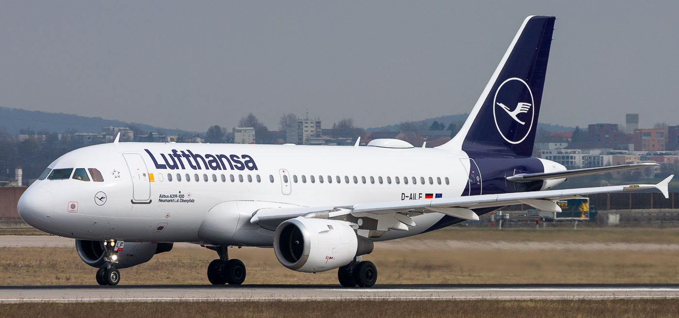 D-AILF - Lufthansa Airbus A319