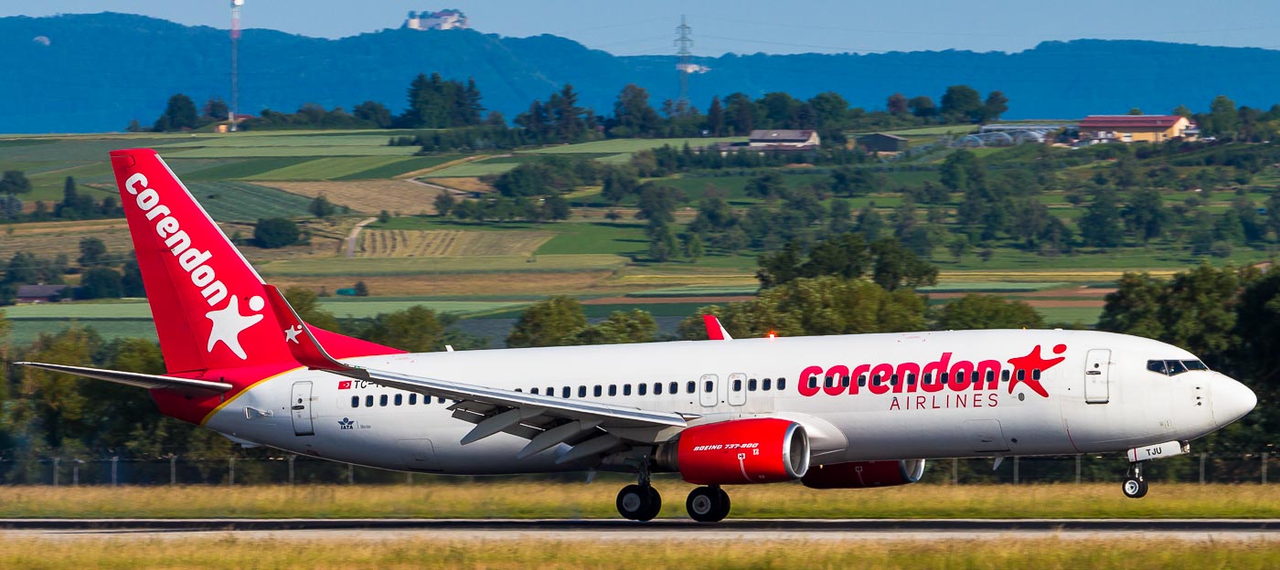 TC-TJU - Corendon Airlines Boeing 737-800