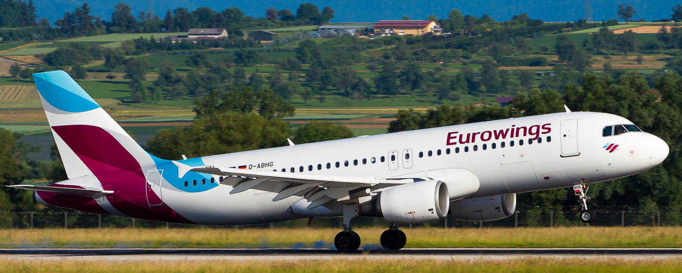 D-ABHG - Eurowings Airbus A320