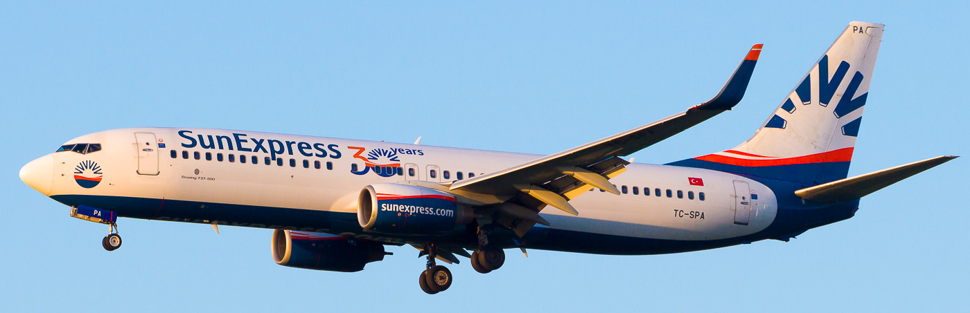 TC-SPA - SunExpress Boeing 737-800