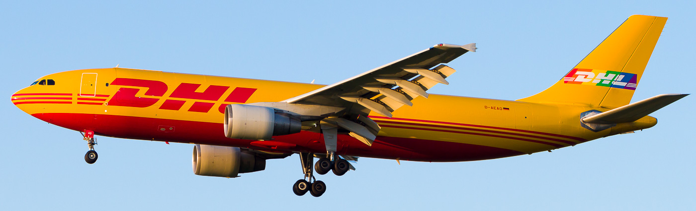 D-AEAO - DHL op. by EAT Airbus A300 Frachter