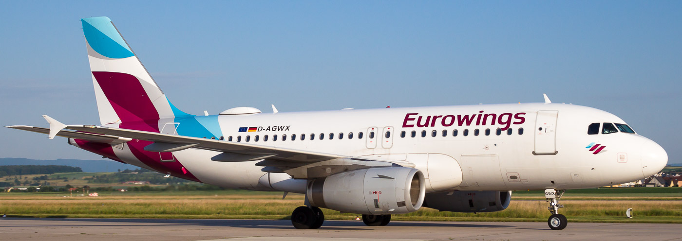 D-AGWX - Eurowings Airbus A319