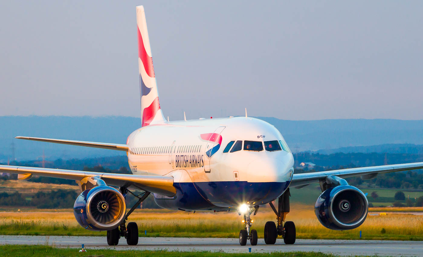 G-DBCF - British Airways Airbus A319