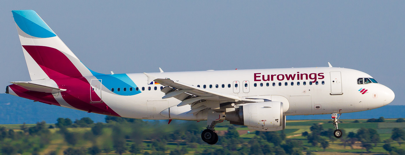 D-ABGK - Eurowings Airbus A319