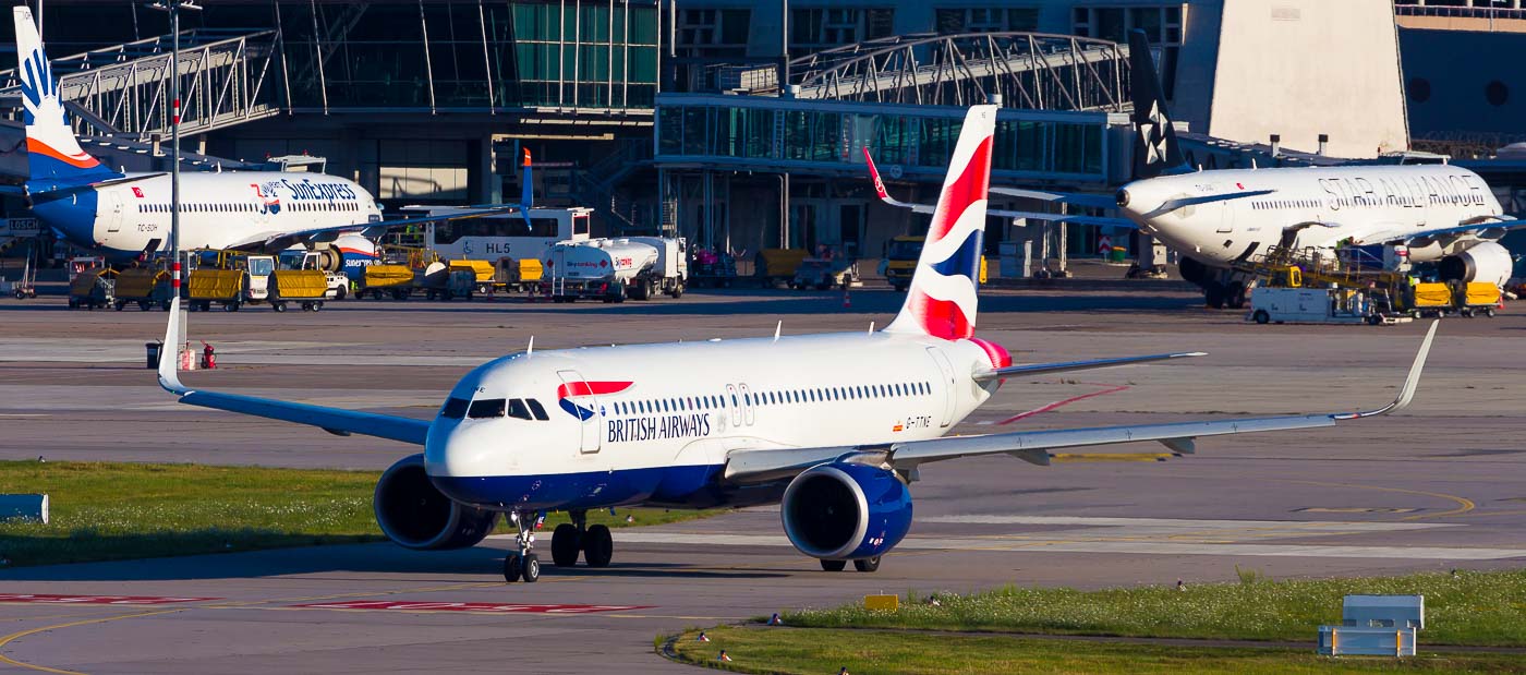 G-TTNE - British Airways Airbus A320neo