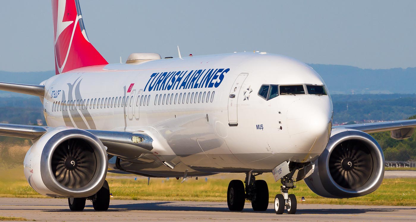 TC-LCF - Turkish Airlines Boeing 737 MAX 8
