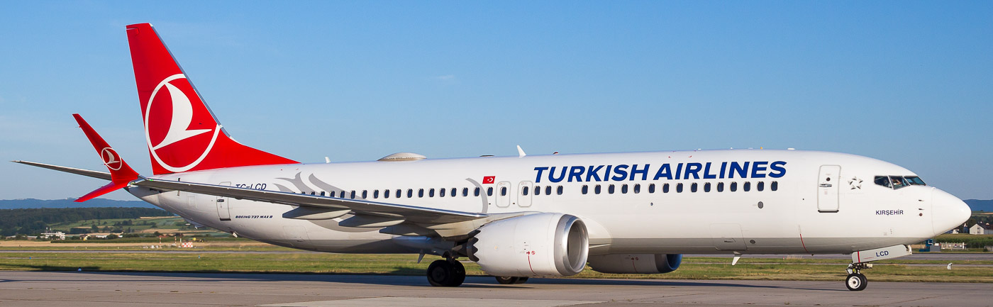 TC-LCD - Turkish Airlines Boeing 737 MAX 8