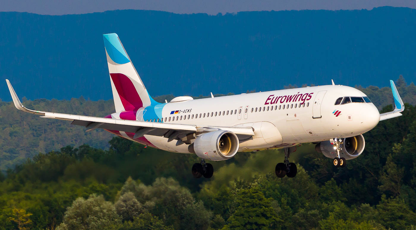 D-AEWS - Eurowings Airbus A320