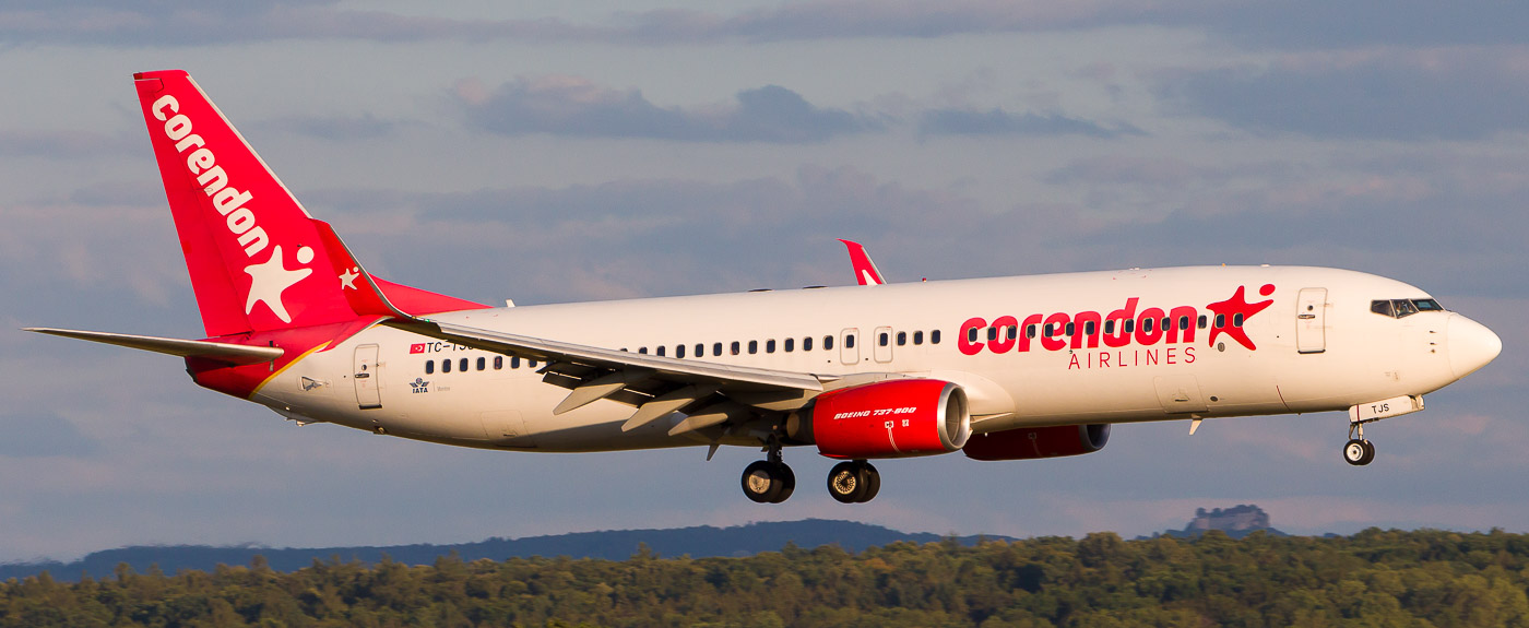 TC-TJS - Corendon Airlines Boeing 737-800