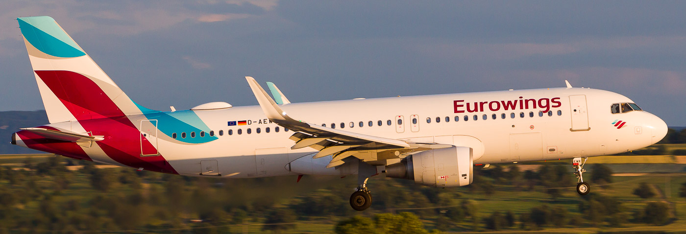 D-AEWR - Eurowings Airbus A320