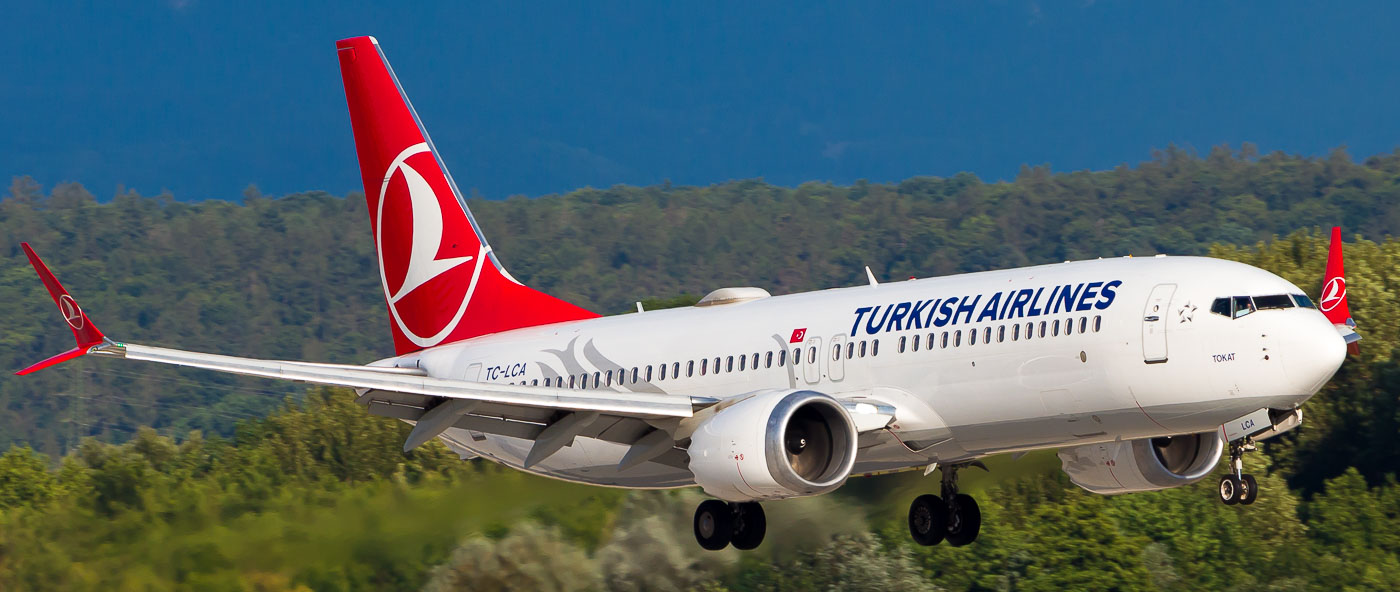 TC-LCA - Turkish Airlines Boeing 737 MAX 8