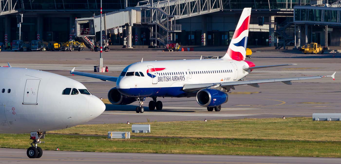 G-DBCF - British Airways Airbus A319