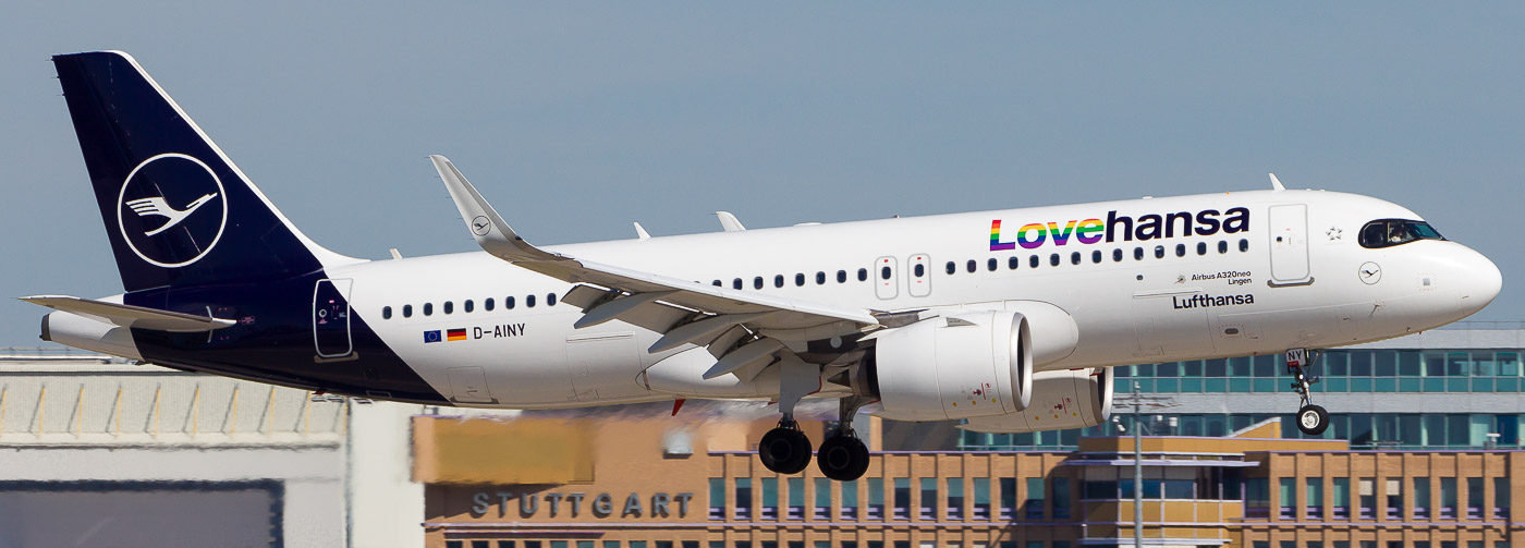 D-AINY - Lufthansa Airbus A320neo