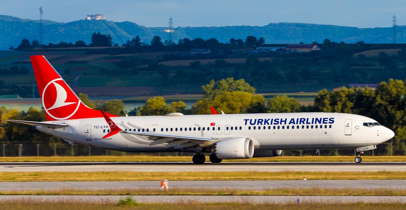 TC-LYA - Turkish Airlines Boeing 737 MAX 9