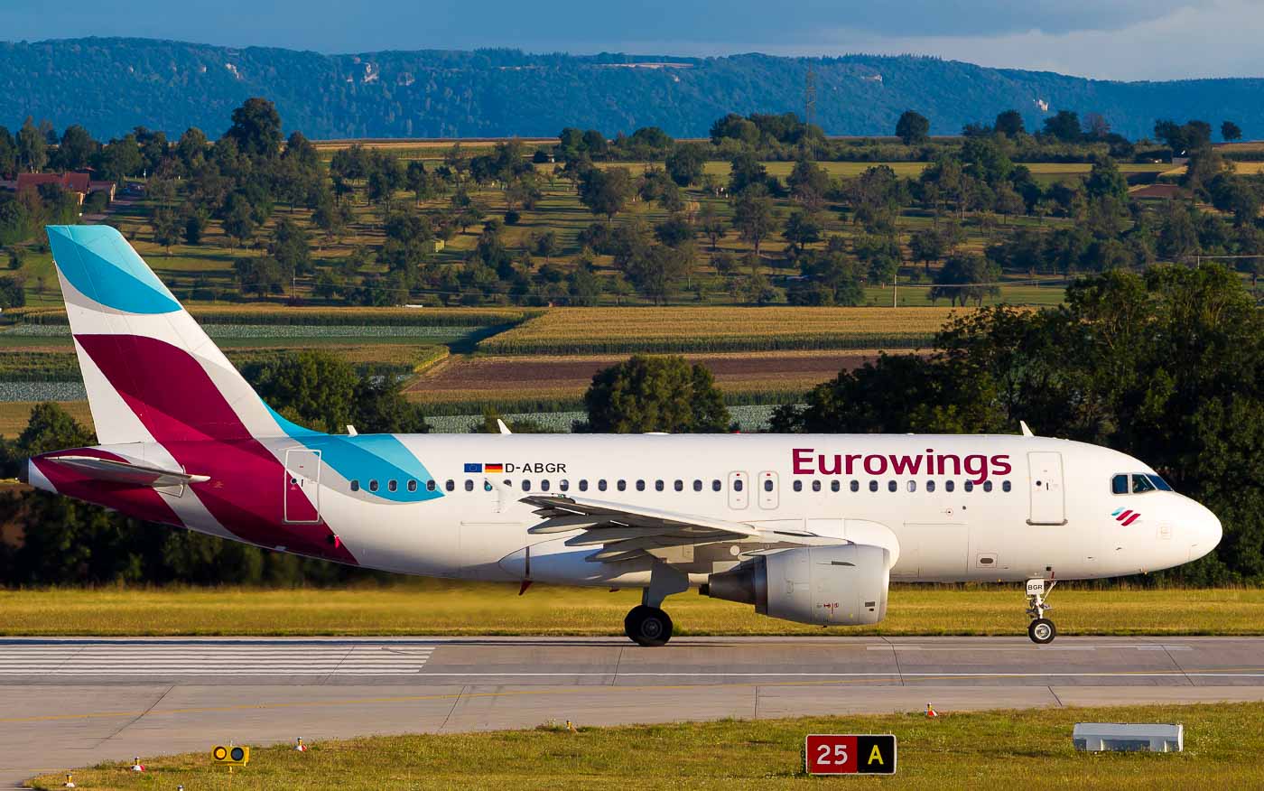 D-ABGR - Eurowings Airbus A319