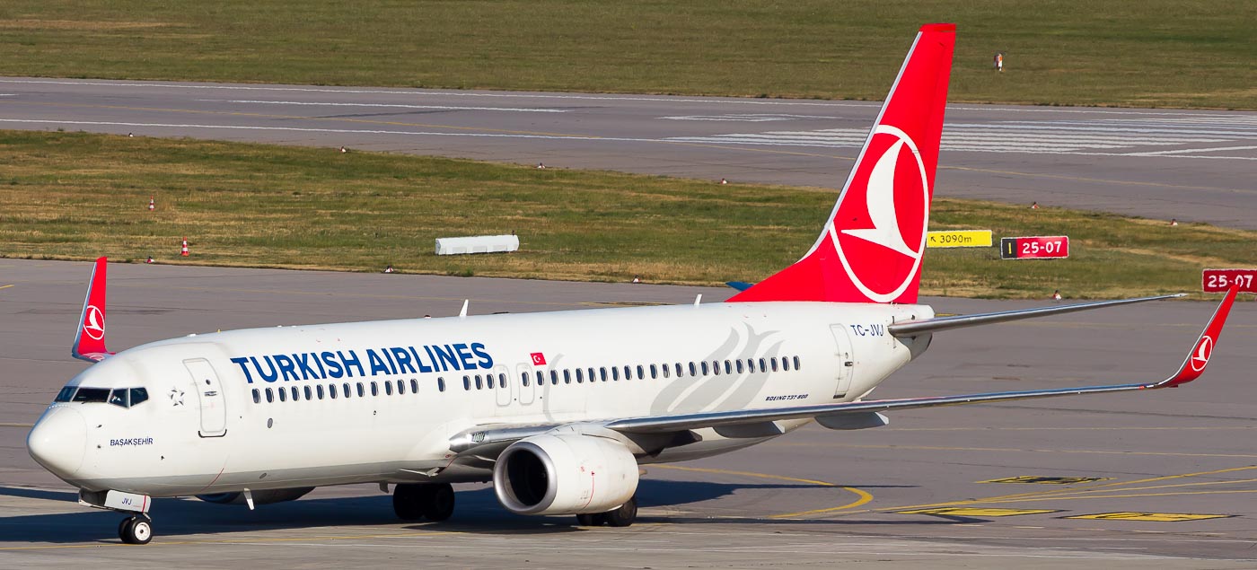 TC-JVJ - Turkish Airlines Boeing 737-800