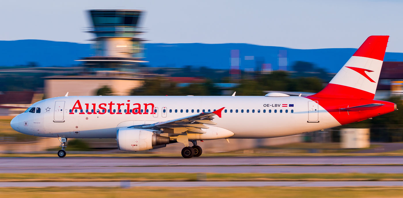 OE-LBV - Austrian Airlines Airbus A320