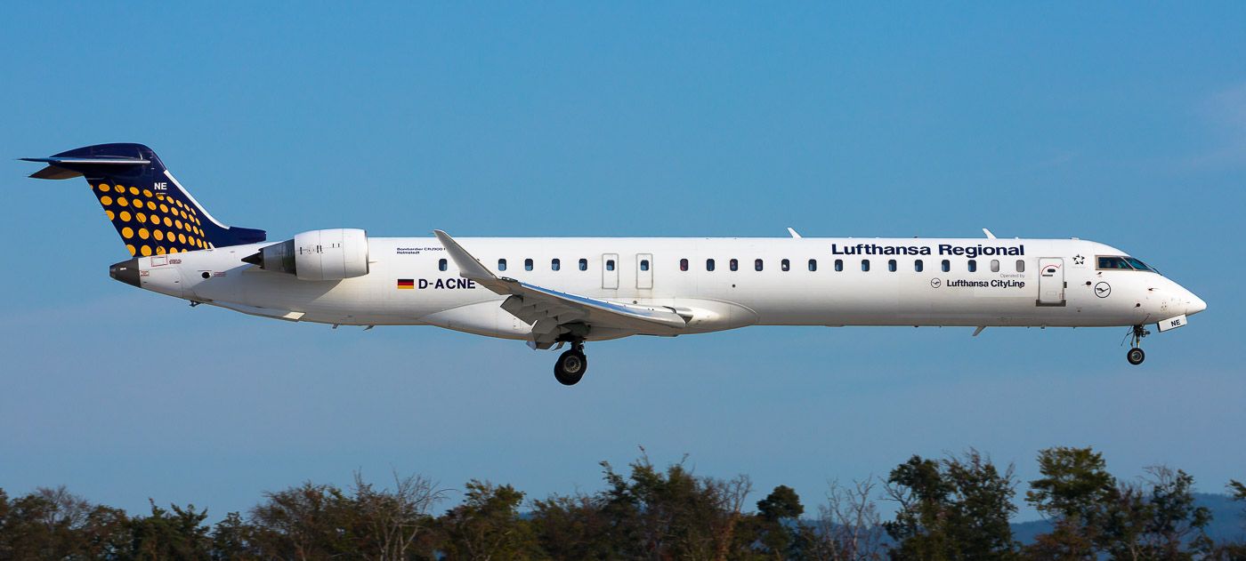 D-ACNE - Lufthansa CityLine Bombardier CRJ900