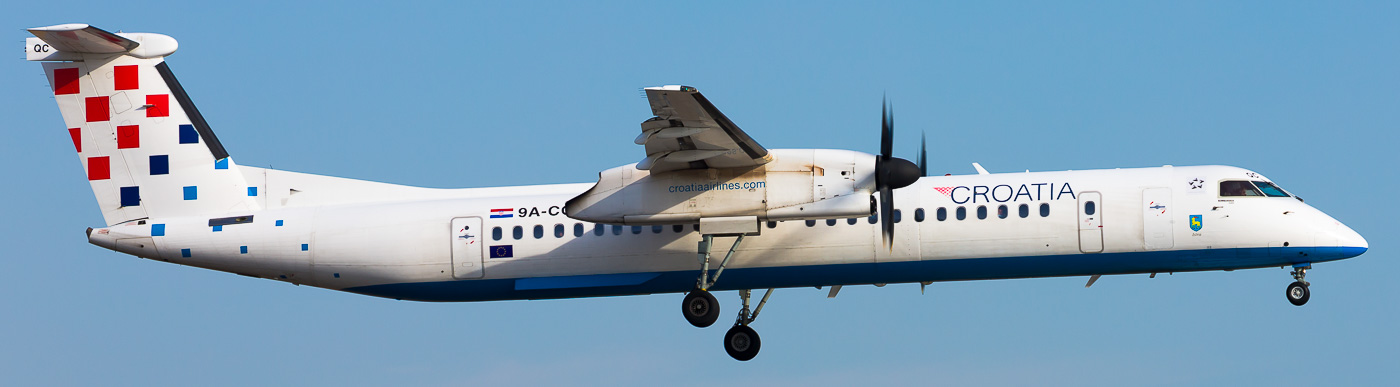9A-CQC - Croatia Airlines Dash 8Q-400