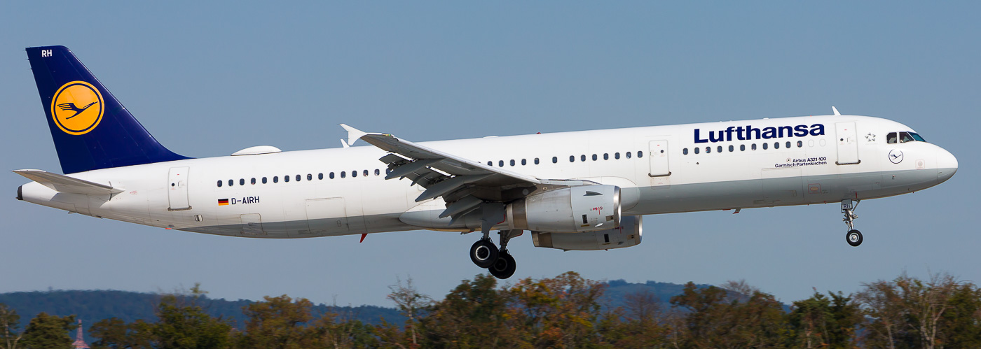 D-AIRH - Lufthansa Airbus A321