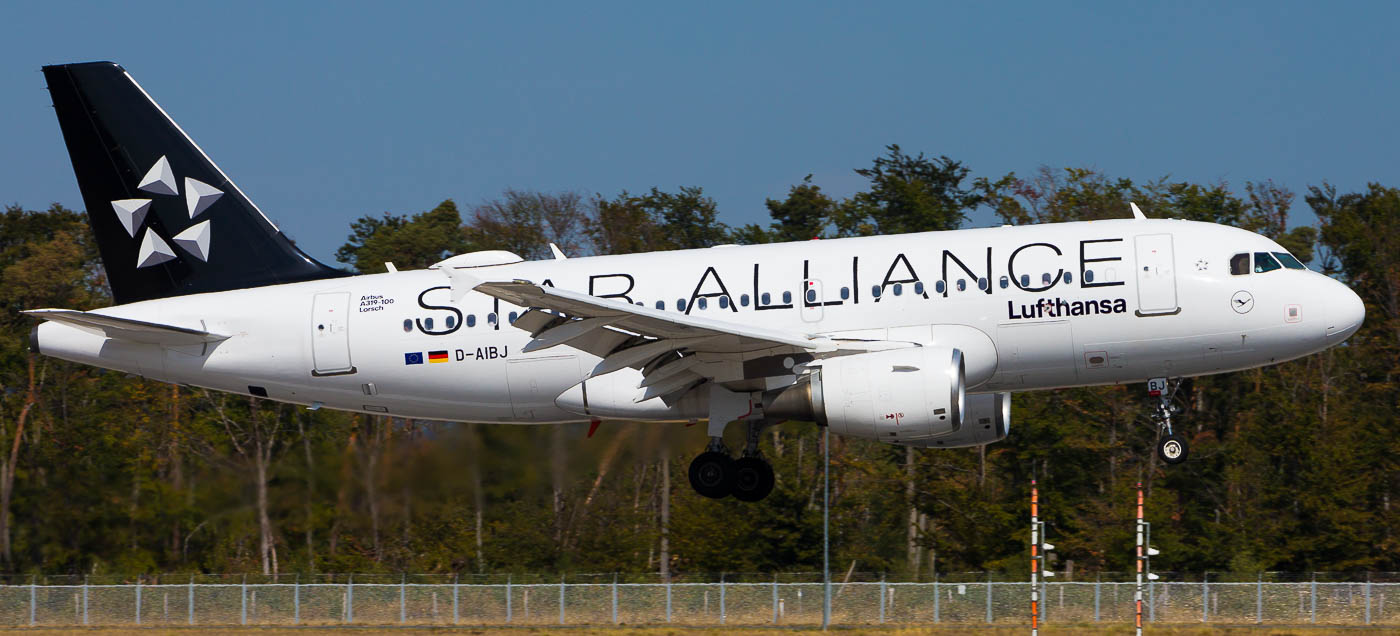 D-AIBJ - Lufthansa Airbus A319