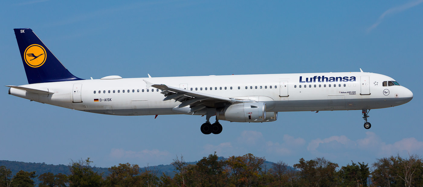 D-AISK - Lufthansa Airbus A321