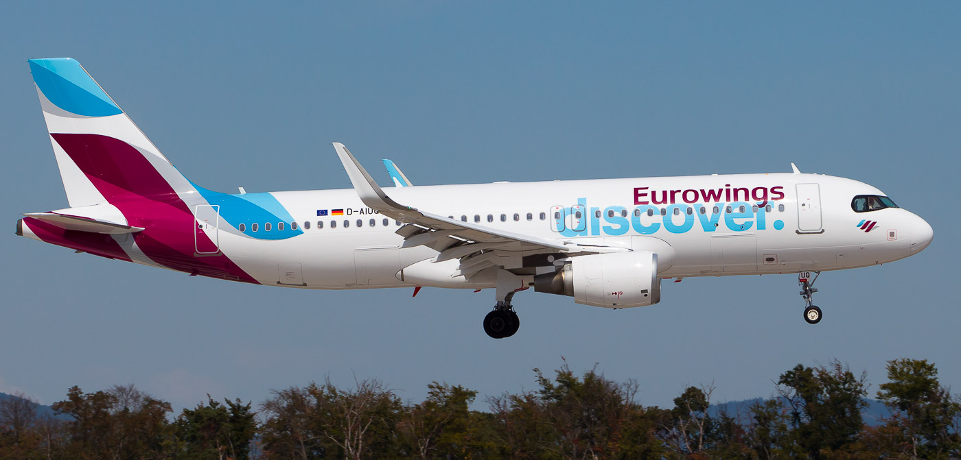 D-AIUQ - Eurowings Discover Airbus A320