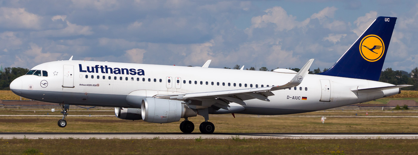 D-AIUC - Lufthansa Airbus A320