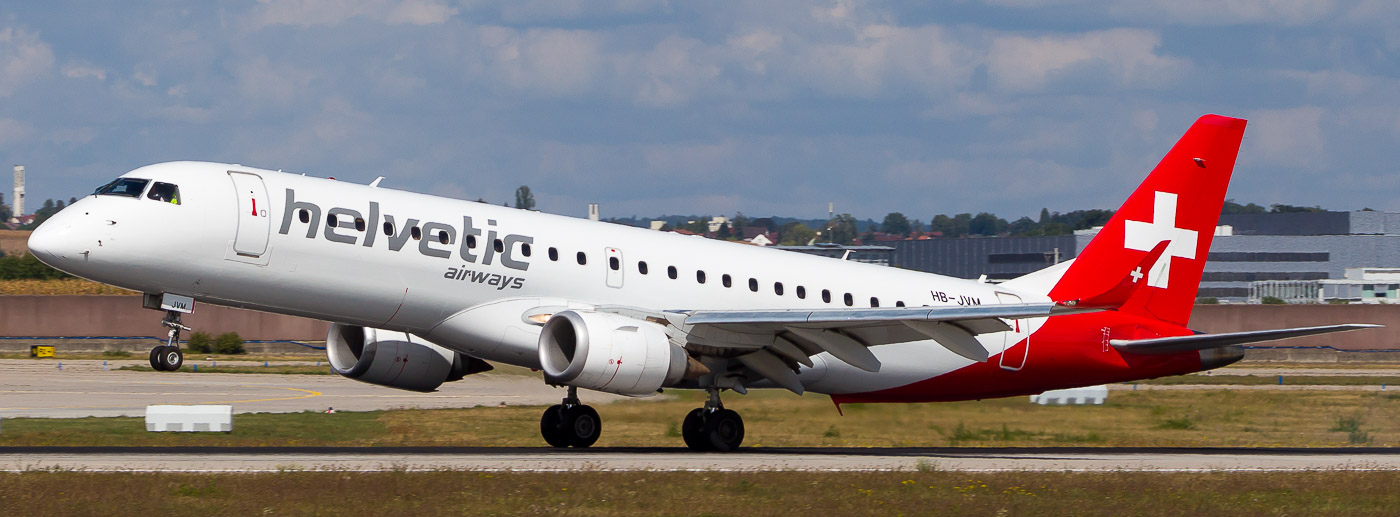 HB-JVM - Helvetic Airways Embraer 190