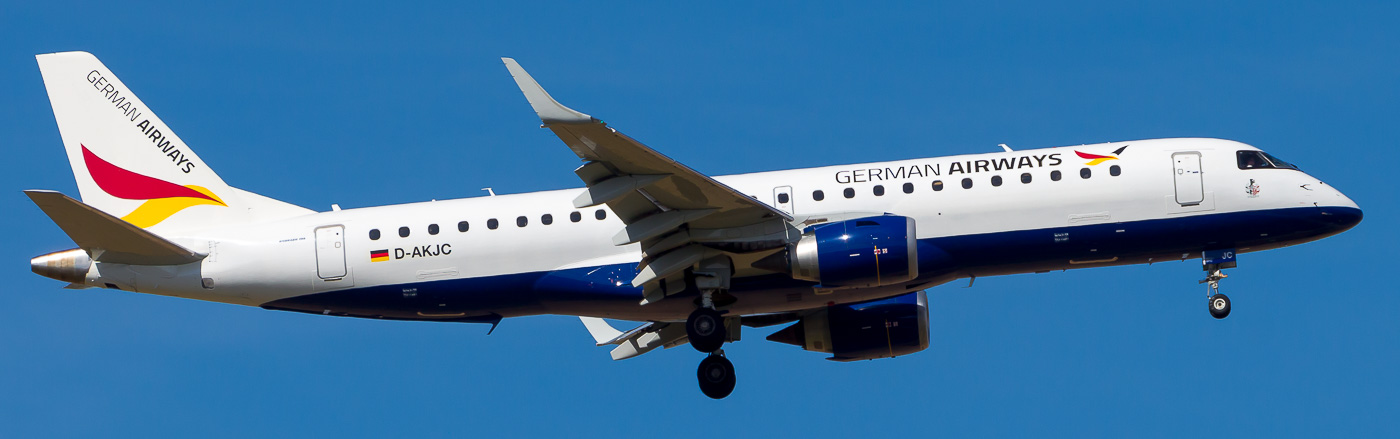 D-AKJC - German Airways Embraer 190