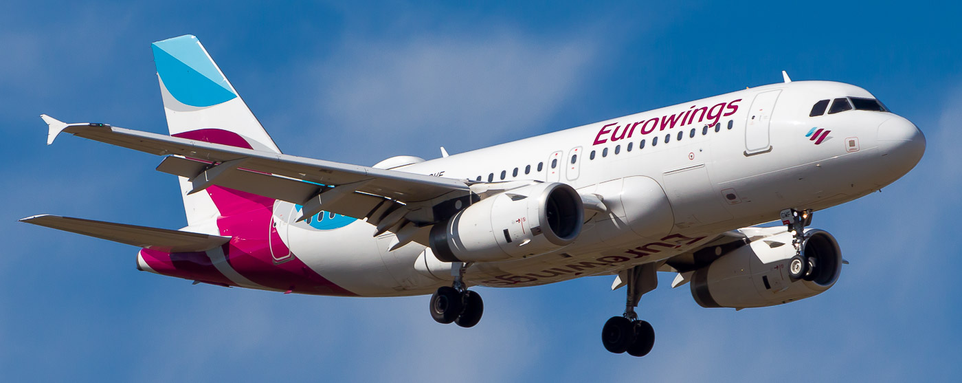 D-AGWF - Eurowings Airbus A319