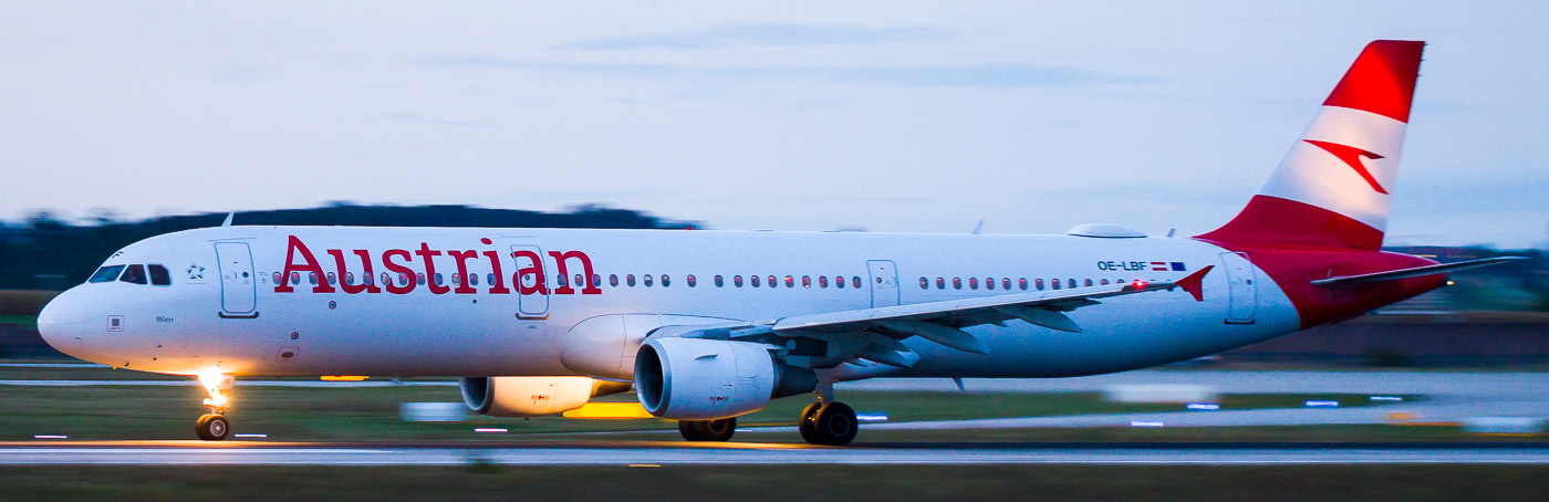 OE-LBF - Austrian Airlines Airbus A321