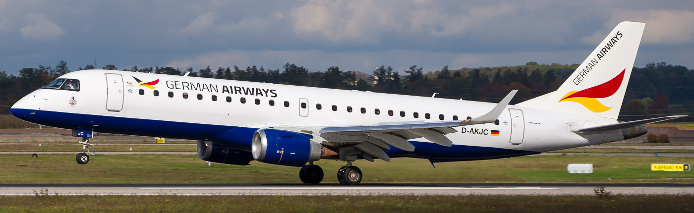 D-AKJC - German Airways Embraer 190