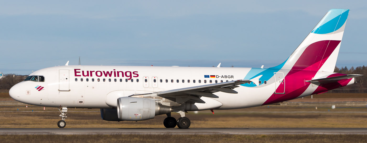 D-ABGR - Eurowings Airbus A319