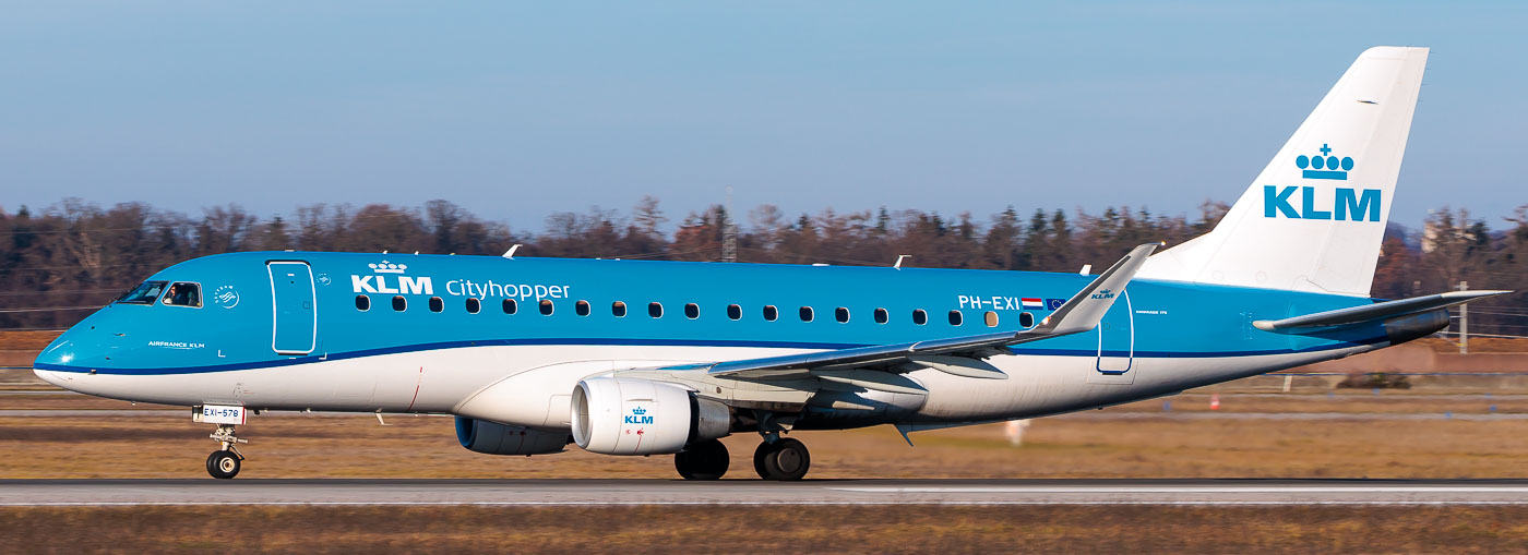 PH-EXI - KLM cityhopper Embraer 175