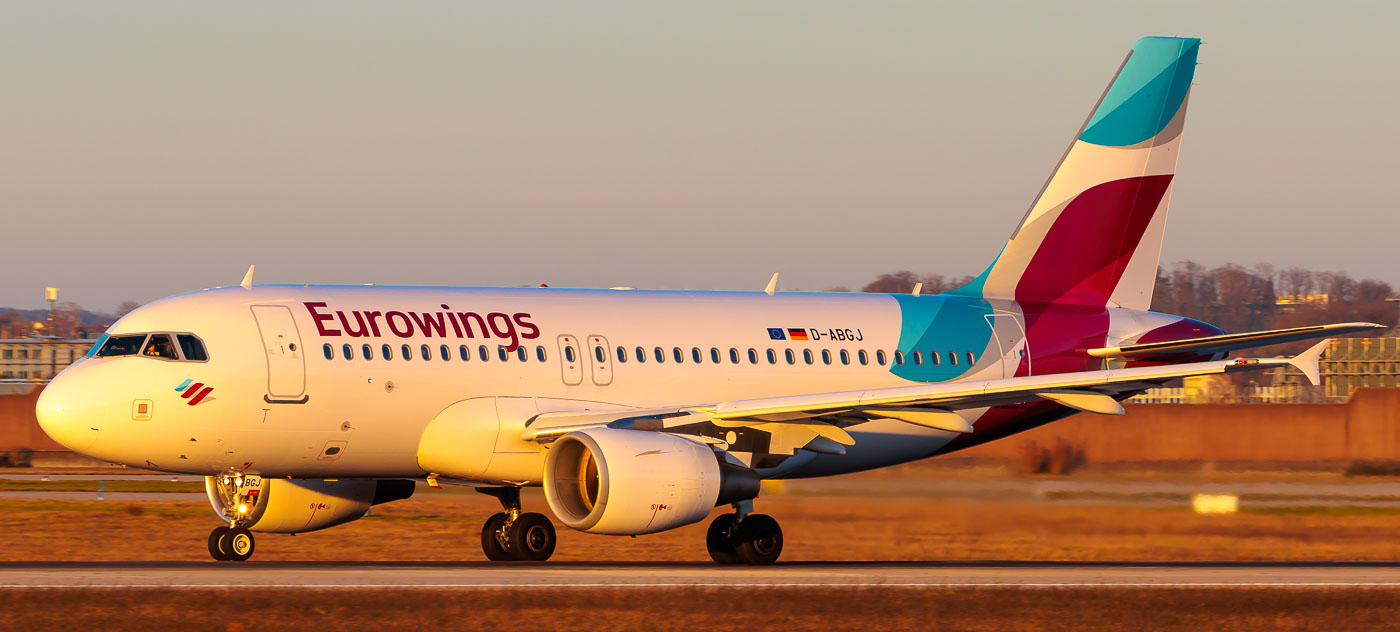 D-ABGJ - Eurowings Airbus A319