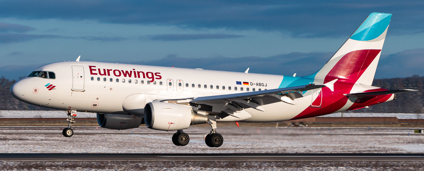 D-ABGJ - Eurowings Airbus A319