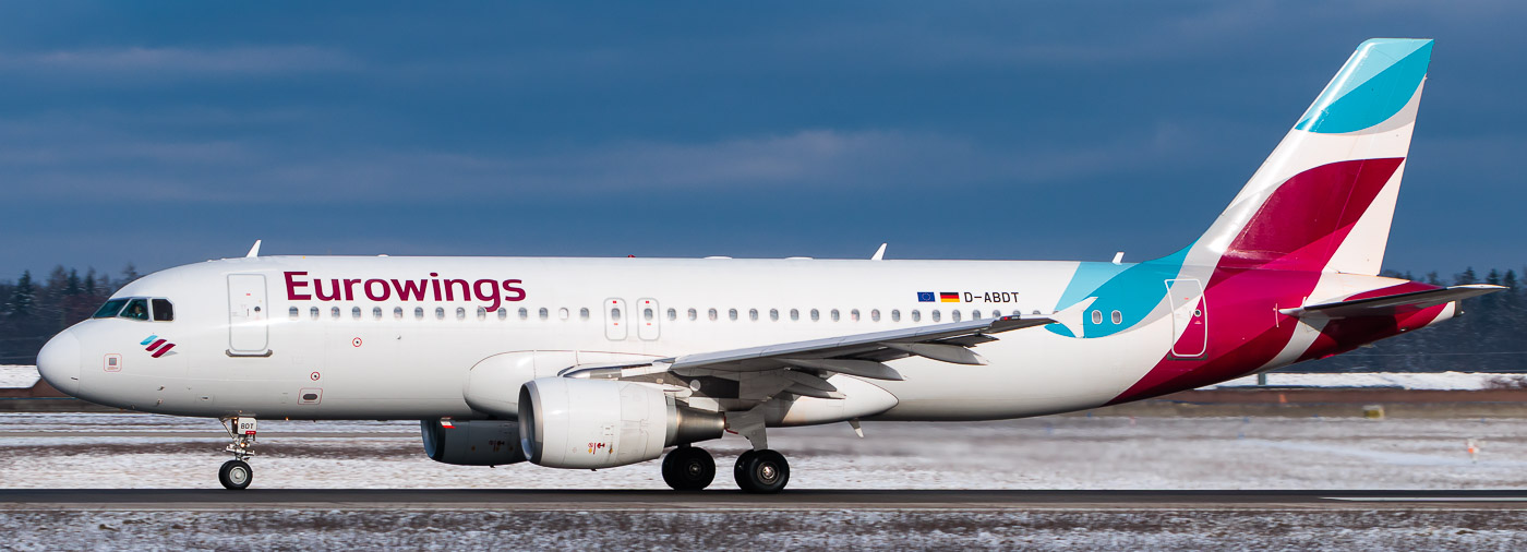 D-ABDT - Eurowings Airbus A320