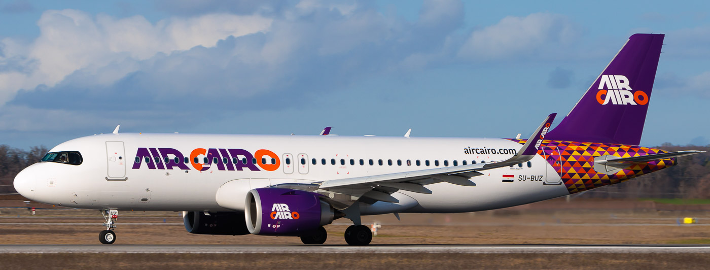 SU-BUZ - Air Cairo Airbus A320neo