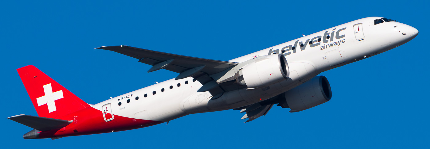 HB-AZF - Helvetic Airways Embraer 190-E2