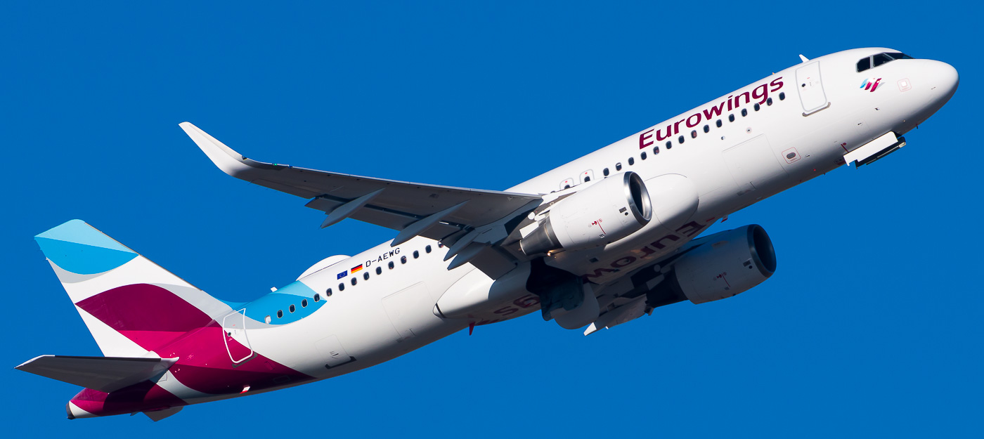 D-AEWG - Eurowings Airbus A320