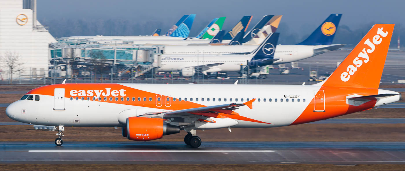 G-EZUF - easyJet Airbus A320