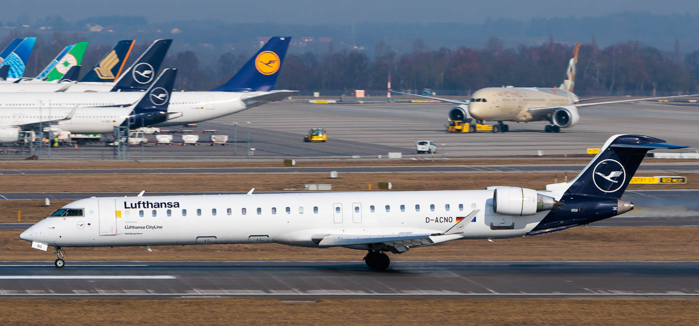 D-ACNO - Lufthansa CityLine Bombardier CRJ900