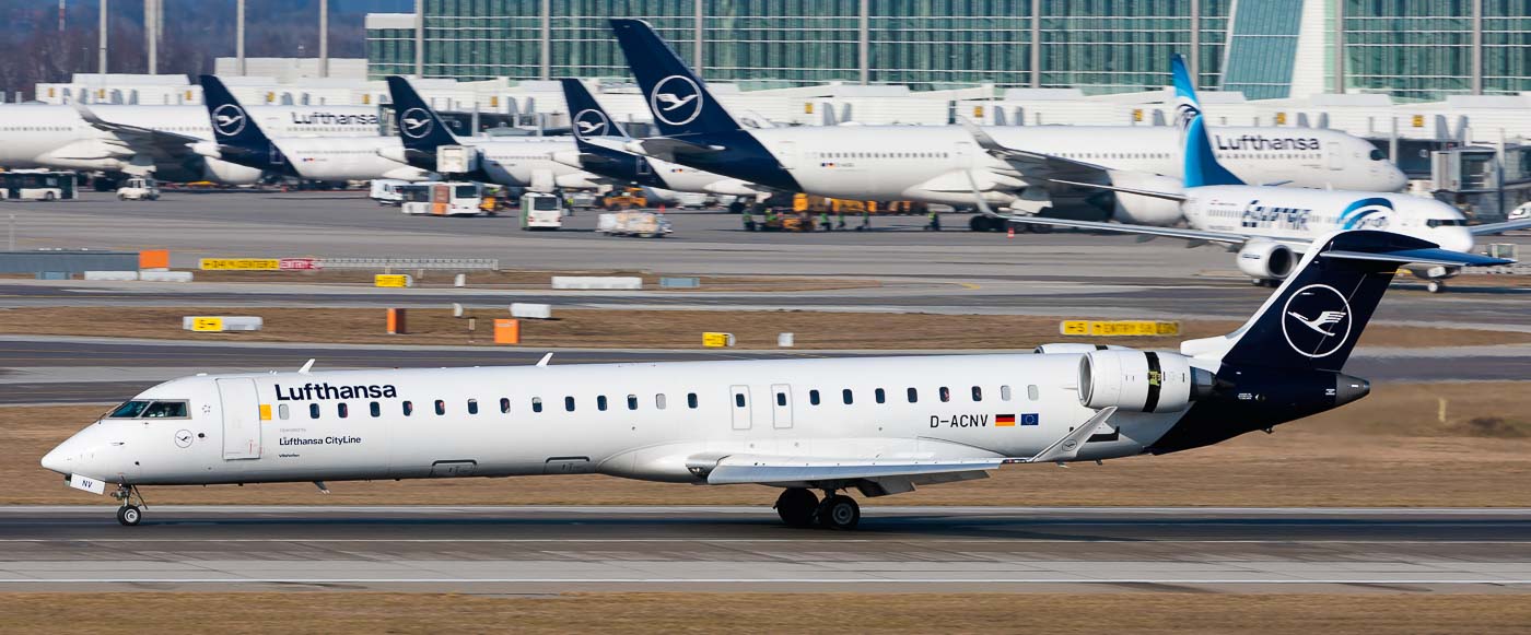 D-ACNV - Lufthansa CityLine Bombardier CRJ900