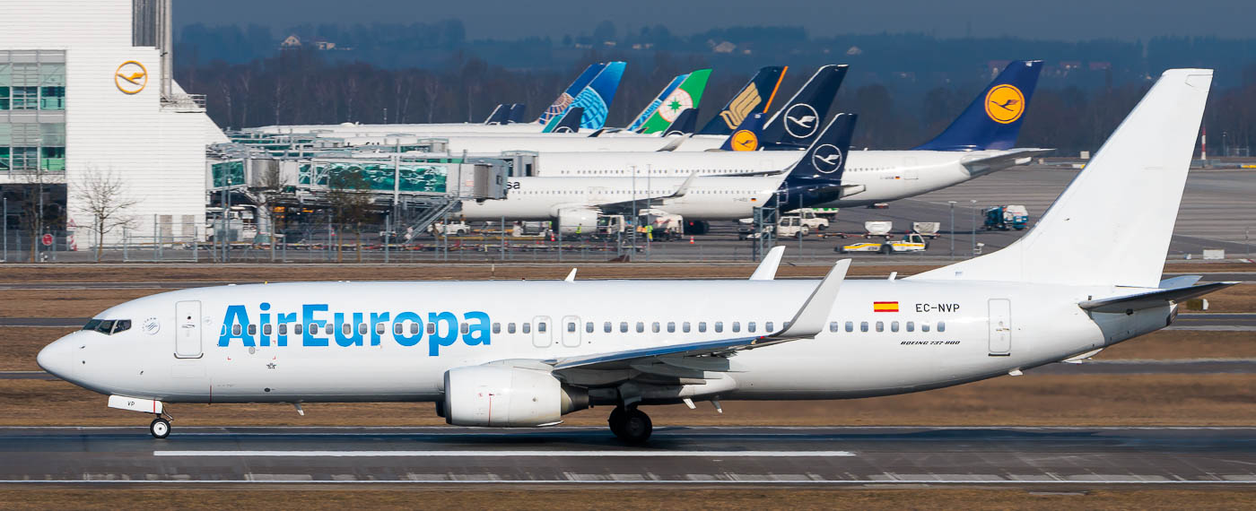 EC-NVP - Air Europa Boeing 737-800