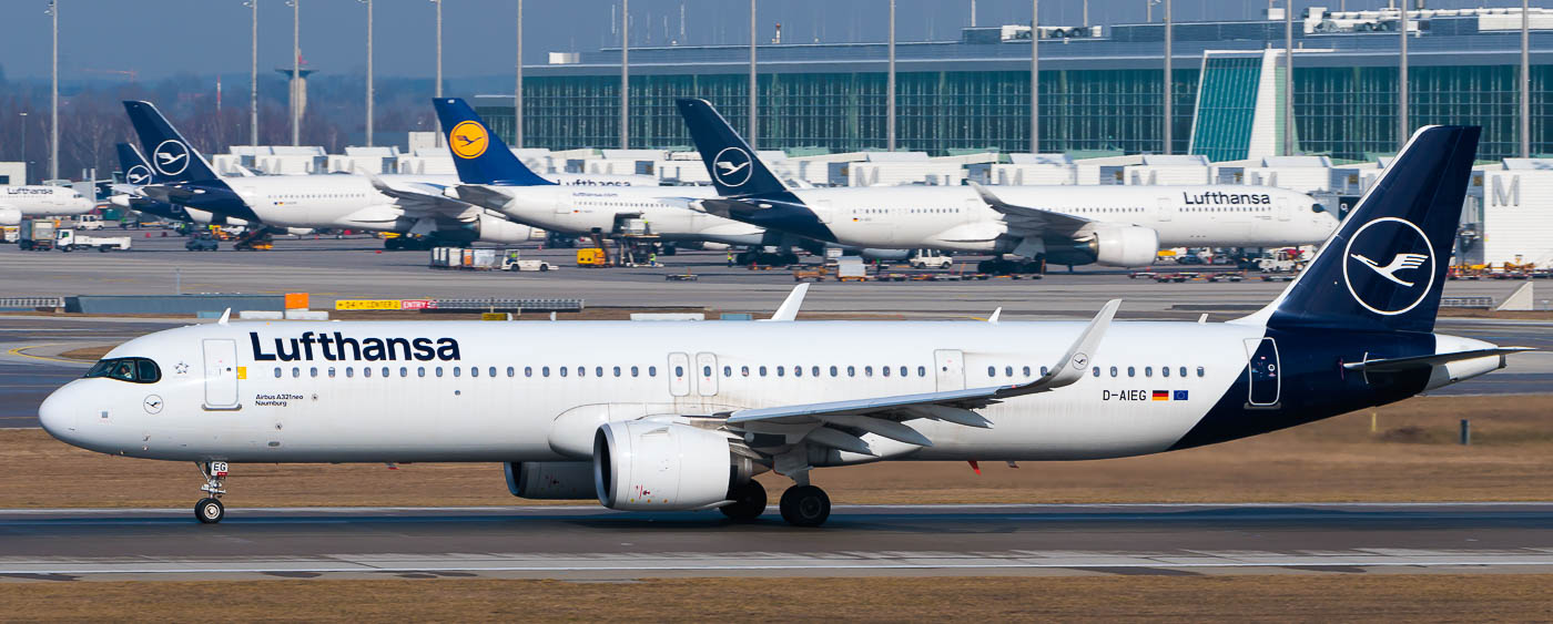 D-AIEG - Lufthansa Airbus A321neo