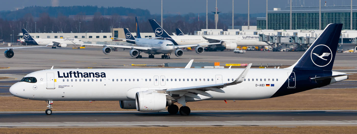 D-AIEI - Lufthansa Airbus A321