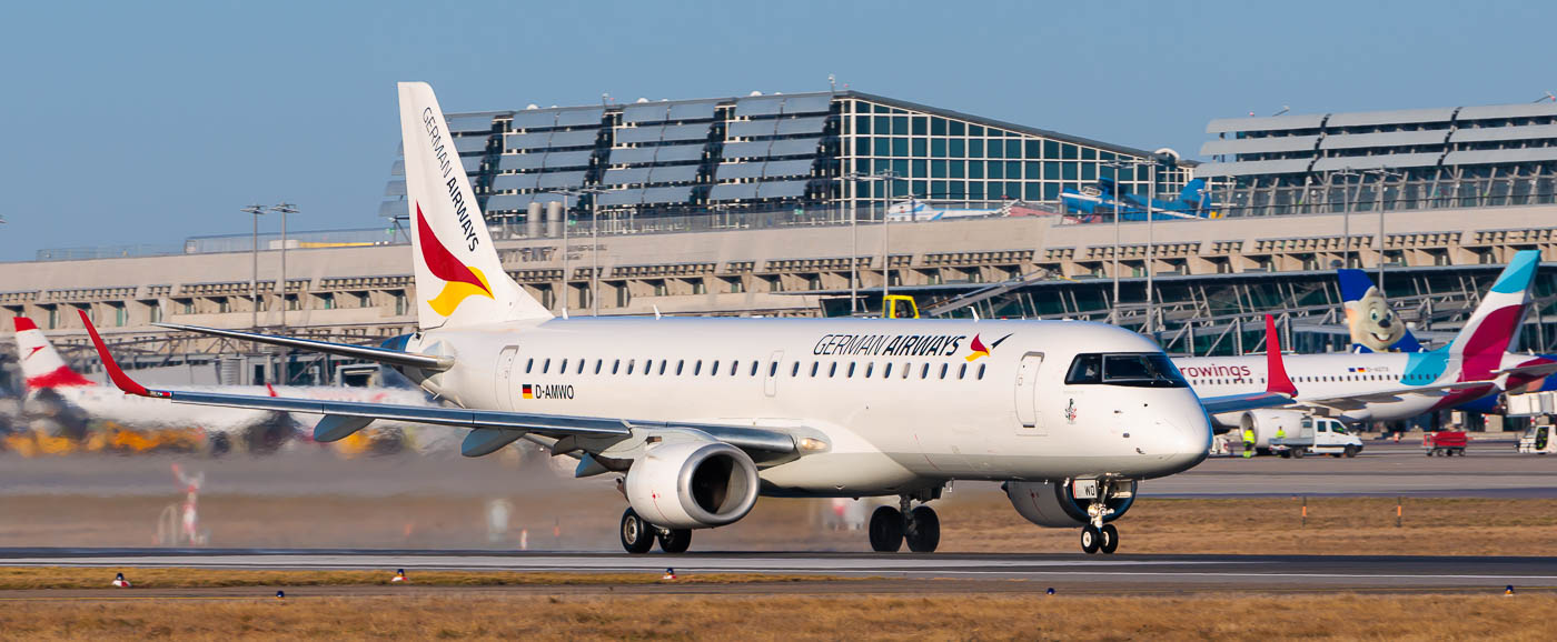 D-AMWO - German Airways Embraer 190