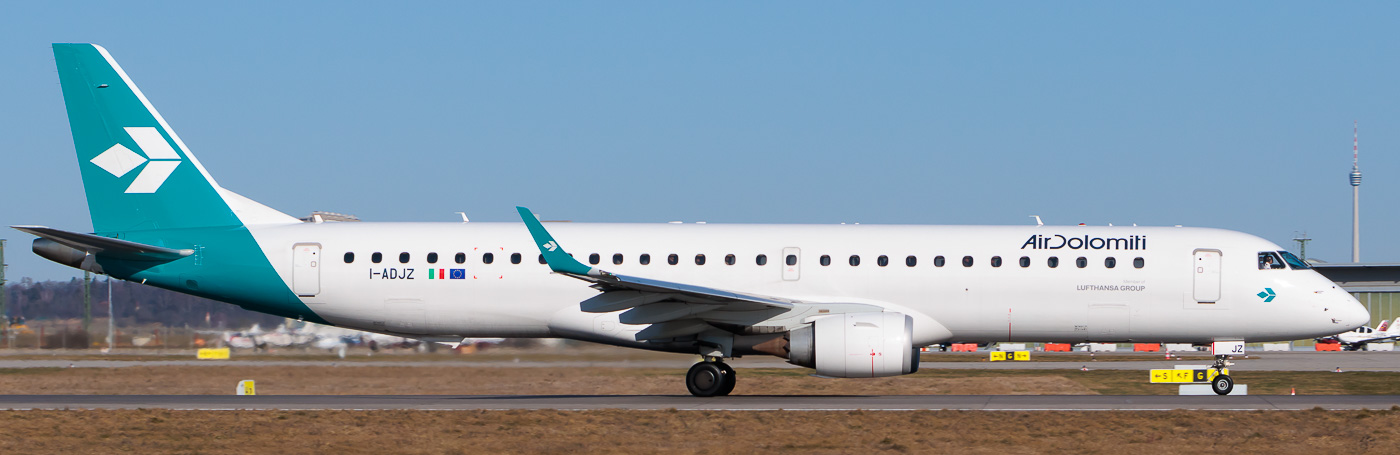 I-ADJZ - Air Dolomiti Embraer 195